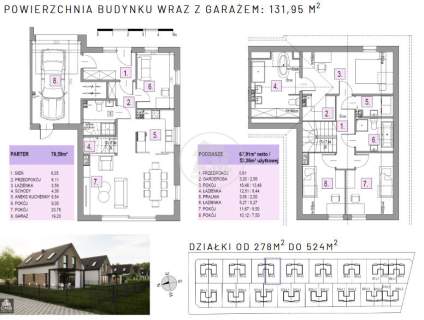 Dom 132 m 5 Duża działka Wiejski Klimat Garaż