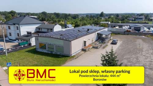 Obiekt pod sklep magazyn 444 m , duży parking