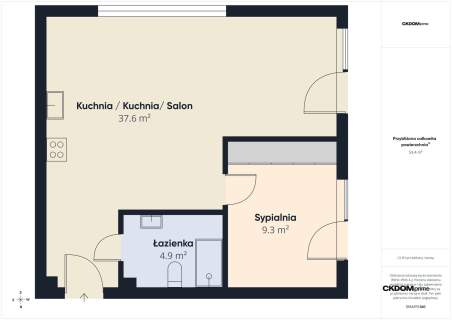 Ślichowice 2 pokoje do zamieszkania z ogródkiem