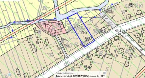Duża, urokliwa działka budowlana 22 km od Kielc.