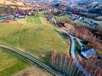 Działka budowlana widokowa - Biczyce Górne