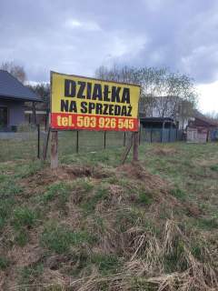 Działka koło Zalesia Górnego