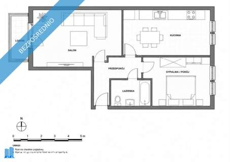 Sprzedam 2 pokoje, garaż, piwnica, loggia 59,5m2 URSUS