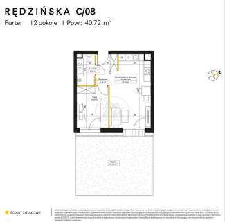 Dwa pokoje z ogródkiem Na start Maj2027