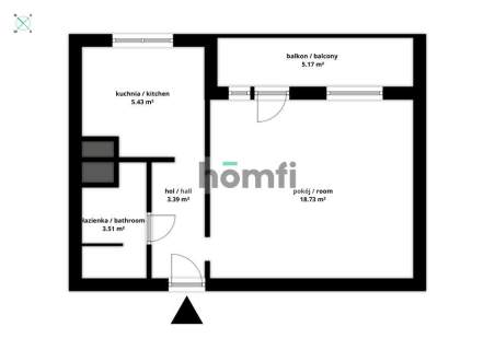 Idealne dla pary Jabłeczna Balkon blisko UM