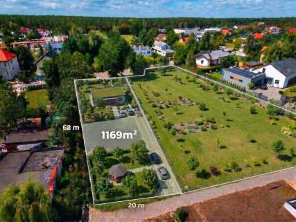 Działka Wrzosy ulica Warzywna 1169 m2