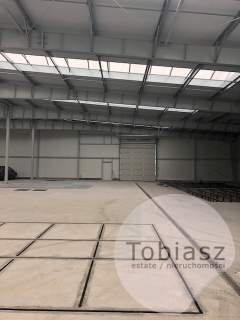 Magazyn/ hala warsztatowa ok.800 m2, brama na 0