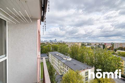 Ochota 2 pokoje balkon panorama Warszawy