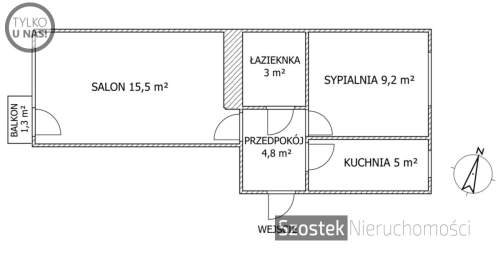 Ciche, 2 pokojowe GARAŻ murowany /ok. al. Pokoju