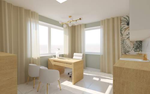Gabinet 13,0m2 w nowej przychodni w Nadolicach Wielkich