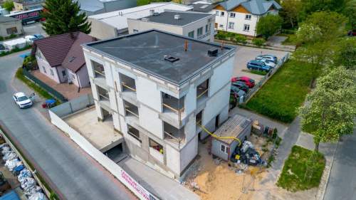 Budynek biurowo-usługowy z halą garażową - Lublin