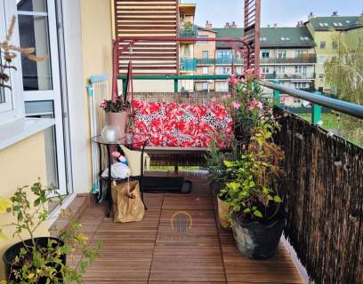 3-pokojowe mieszkanie z dużym balkonem, garażem i