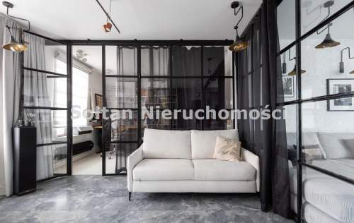 Designerski apartament z widokiem na panoramę Wars