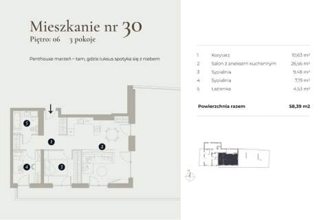Penthouse Taras Widok na Beskidy Apartament