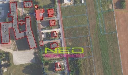 Działka budowlana z mediami - Centrum Miedźna