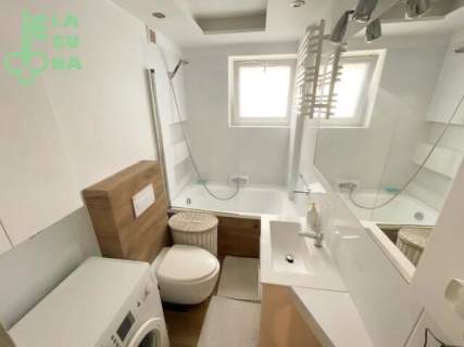 Gdynia Dabrowa, 56m2, trzy pokoje, parter, balkon
