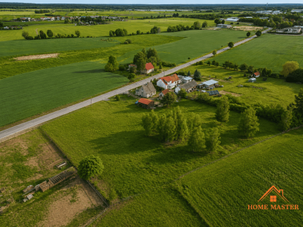 Dom z dużą działką