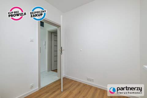 Gotowe do wejścia, 2 pokoje, parter z balkonem