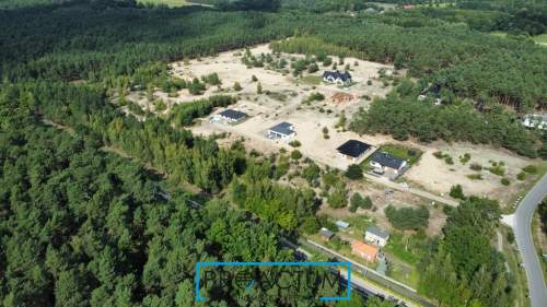 Działka 1002m2, pozwolenie na budowę, Czarne Błoto