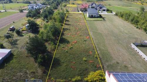 Działka budowlana 2100 m2 Bilcza