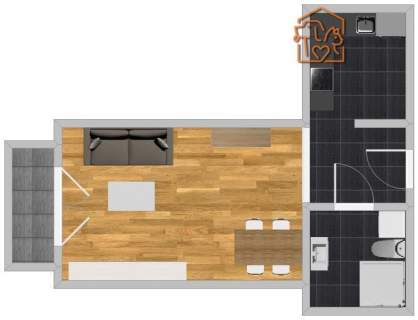 Kawalerka z balkonem mp, pet-friendly-Rakowska 3