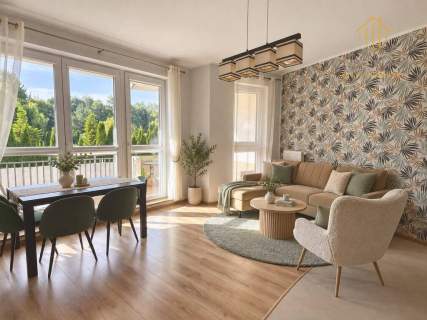 3 pokoje 55,27 m zamknięte osiedle I balkon