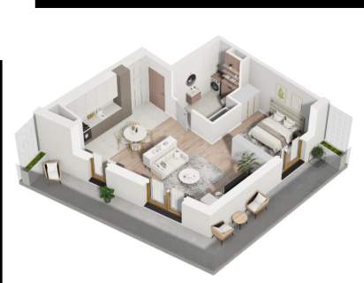 48,76 m balkon MIKATO Katowice