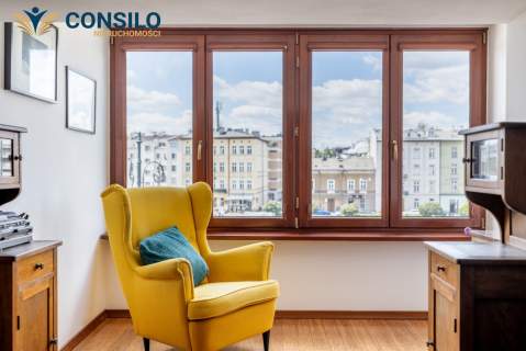 3 Pok. 82m2 Balkon Plac Bohaterów Getta