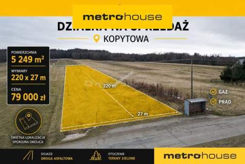 Działka w Kopytowej