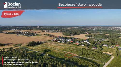 Działka z pozwoleniem na budowę blisko Jeziora 