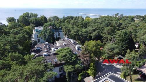 Uroczy apartament z dużym tarasem Jurata