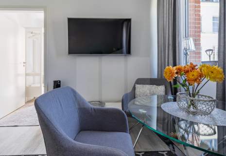 Apartament 250 m od Motławy 2 pokoje z balkonem