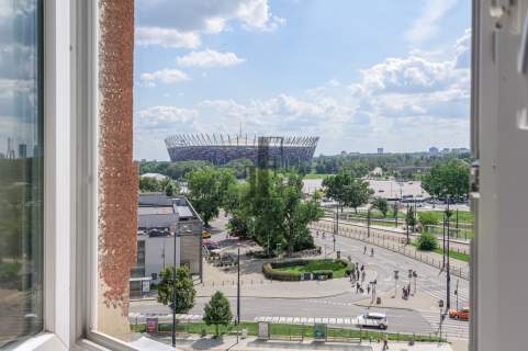 Wyposażone Widok na panoramę Winda