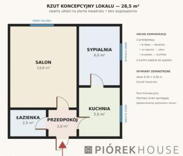 2-pokojowe mieszkanie w Śródmieściu