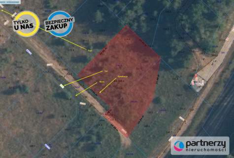PEŁNE UZBROJENIE 1 KM OD JEZIORA TANIO