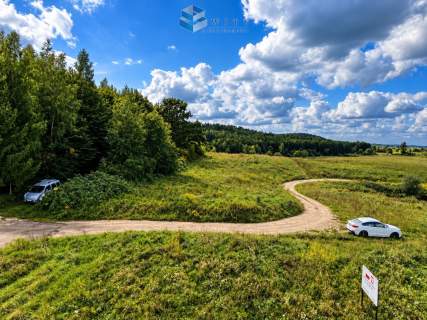Panoramiczny widok na rozlewisko