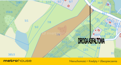 DZIAŁKA rolno-budowlana blisko jeziora CIEMINO