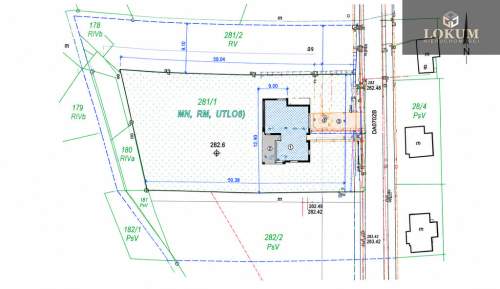 Działka z gotową płytą fundamentową i projektem 