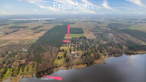 Sielanka nad jeziorem Rumian działka