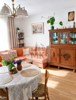 4 pokoje, kuchnia, loggia, 77m2 Kurdwanów