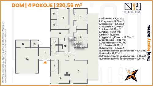 Parterowy dom na dużej działce -okolice Lanckorony