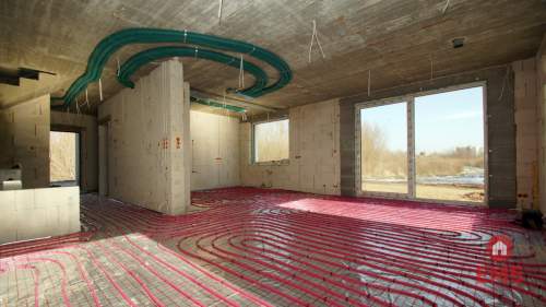Szeregówka skrajna z działką 750m2