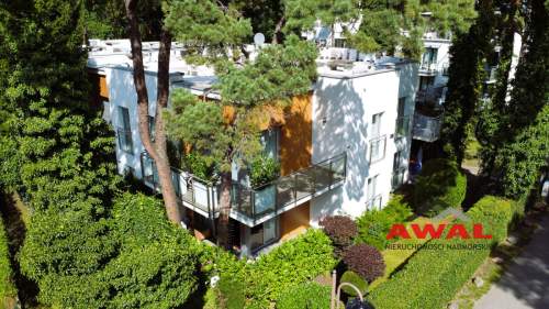 Uroczy apartament z dużym tarasem Jurata