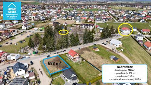 MRZEZINO 688 m POZWOLENIE NA BUDOWĘ /PROJEKT