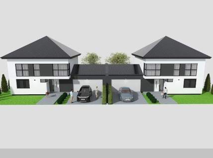 Nowy dom 180 m2 w zabudowie bliźniaczej / Warszawa Białołęka