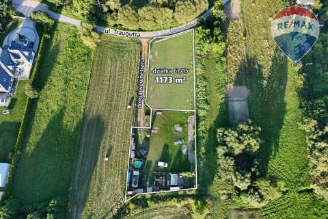 Działka budowlana 1173 m z warunkami zabudowy