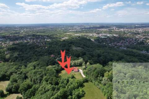  Działka budowlana na szczycie Góry św. Marcina Widok, pr