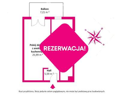 Komfortowo dwupokojowe mieszkanie na Mokotowie