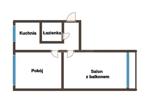 Mieszkanie na sprzedaż, 40,6 m2, Łódź