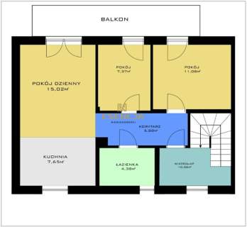 Apartament 3-pokojowy 2 miejsca Tarnów / Ładna